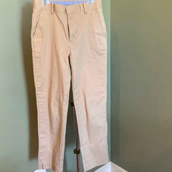 Tommy Hilfiger Khaki pants boys regular - size youth 12 - Picture 1 of 2